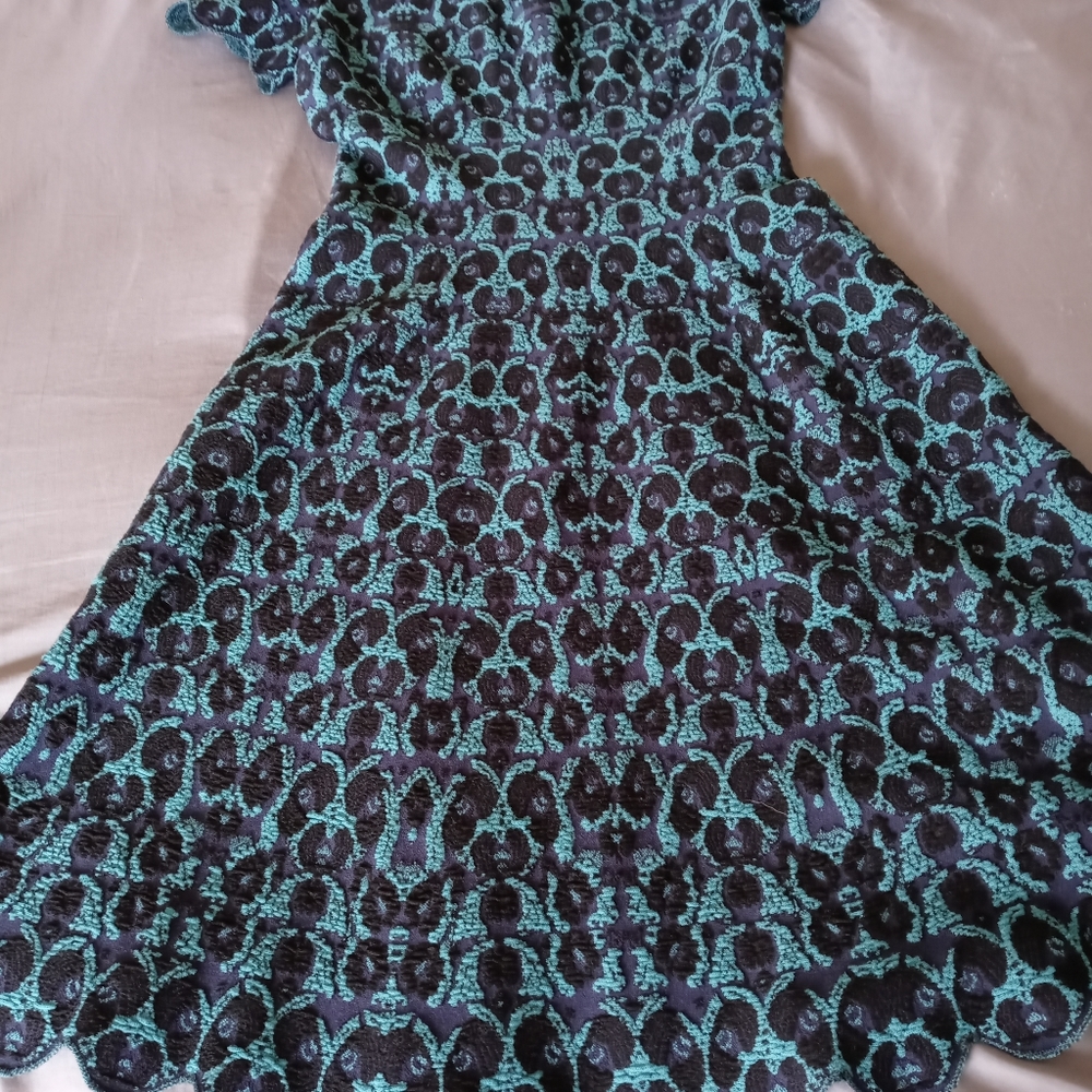 ALAIA mint con midi wool dress‎